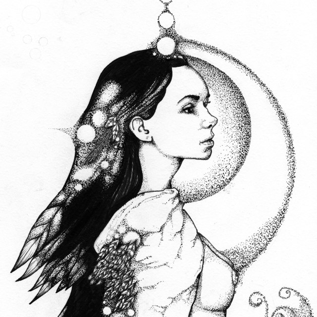 'Anchor' (Black & White Version) by Chris Jalufka