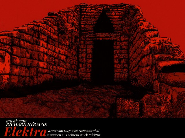 ELEKTRA TOMB POSTER_ORANGE